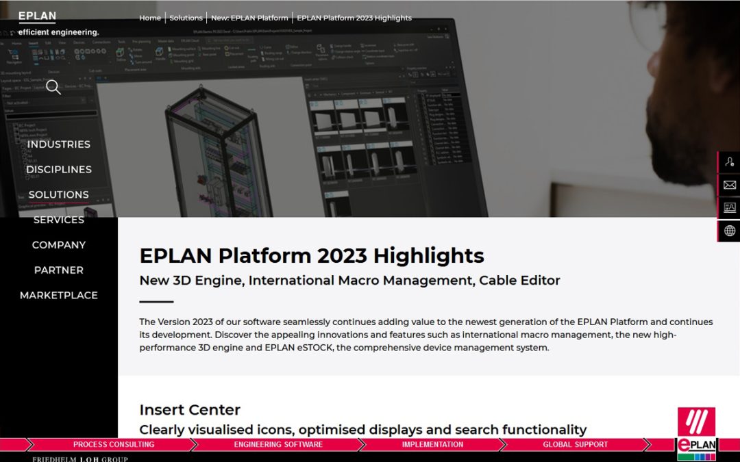 Eplan Platform 2023 With eStock, Multinorm And Other Innovations